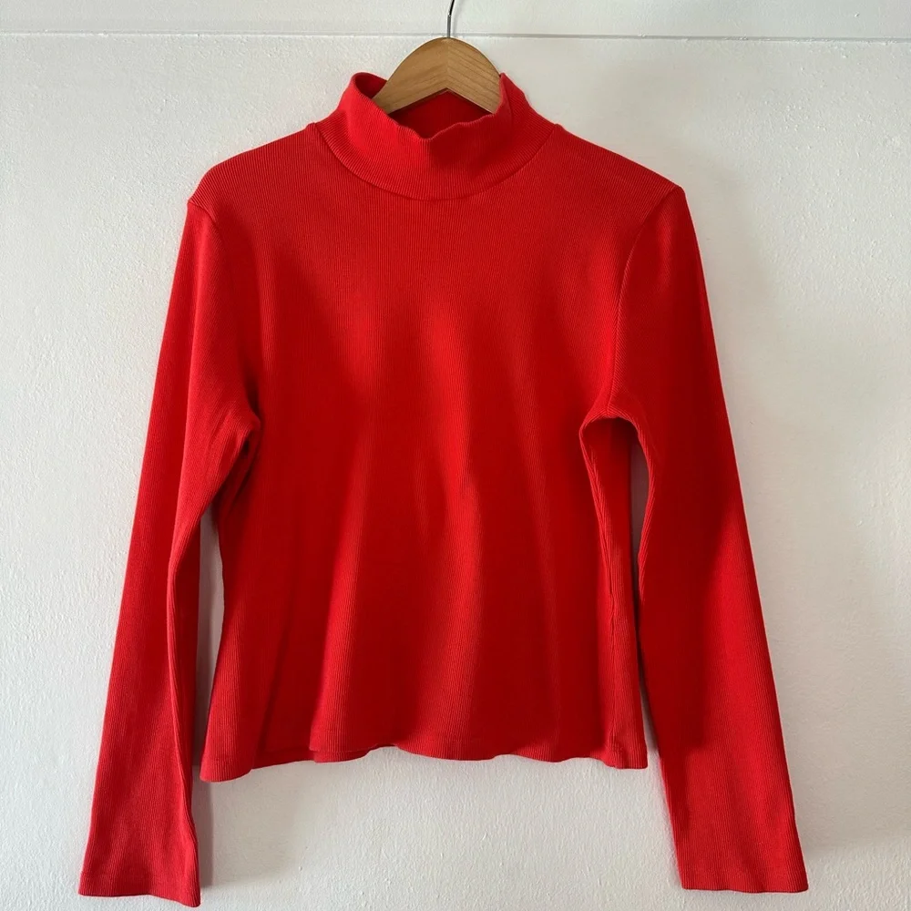 Perfect Red Turtleneck - Picture 1 of 5